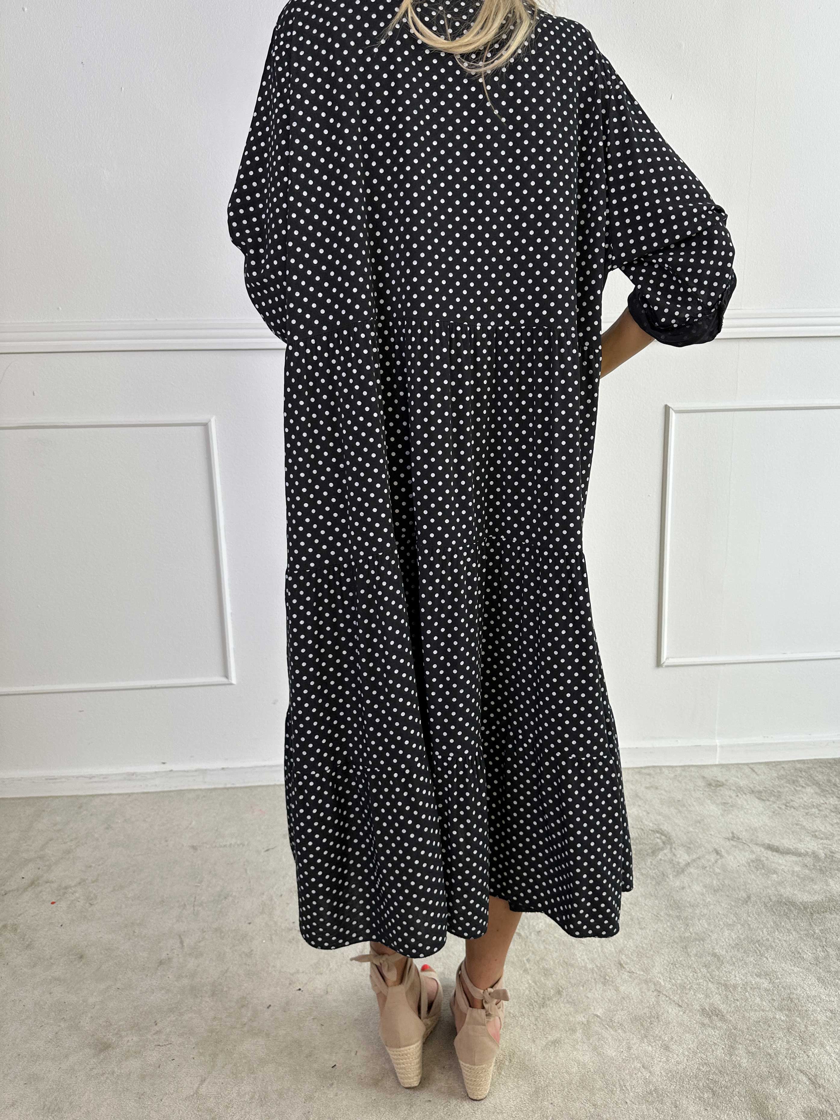 Dotti - Kjole med lag på lag look i viskose